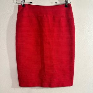 Moulinette Soeurs Red Lined Skirt Size 6